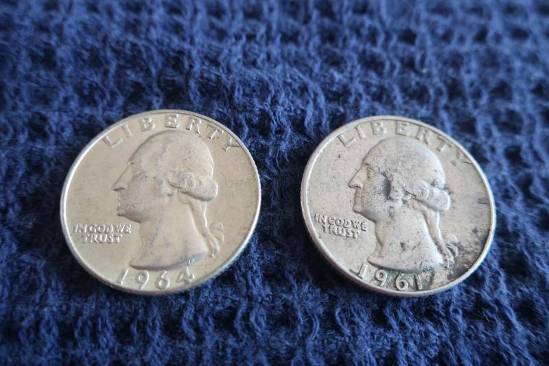 2 Silver Quarters