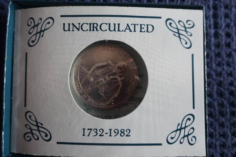 1982 Uncirculated George Washington Half Dollar