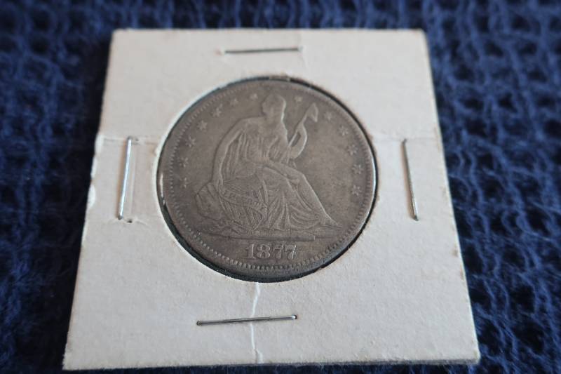 1877 Seated Liberty Half Dollar