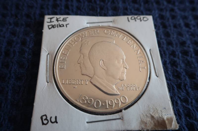 1990-W Eisenhower Centennial Dollar