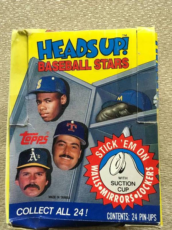 Topps Heads Up Baseball Stars