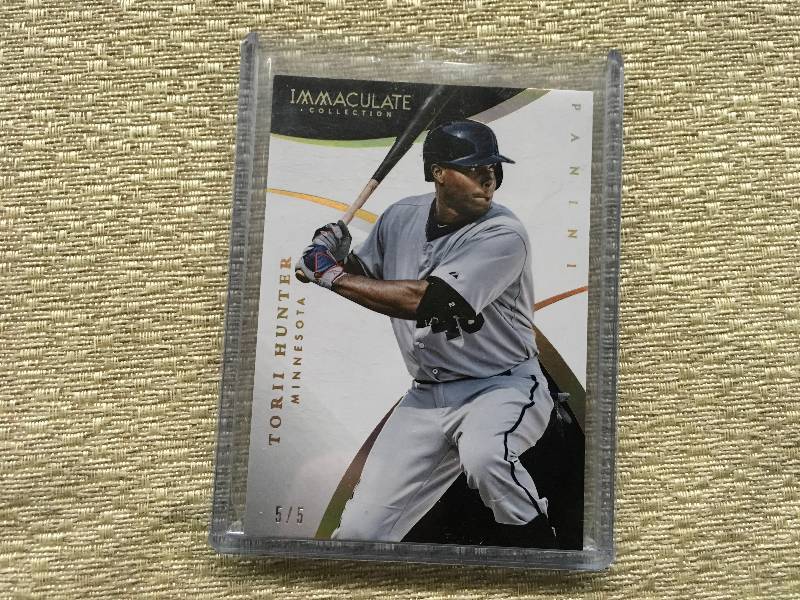 Panini Torii Hunter Card 55