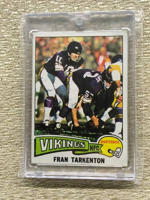 1975 Fran Tarkenton Card