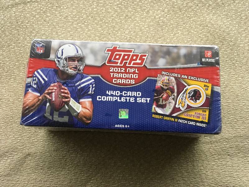 Topps 2012 NFL Card Set - Factory Sealed