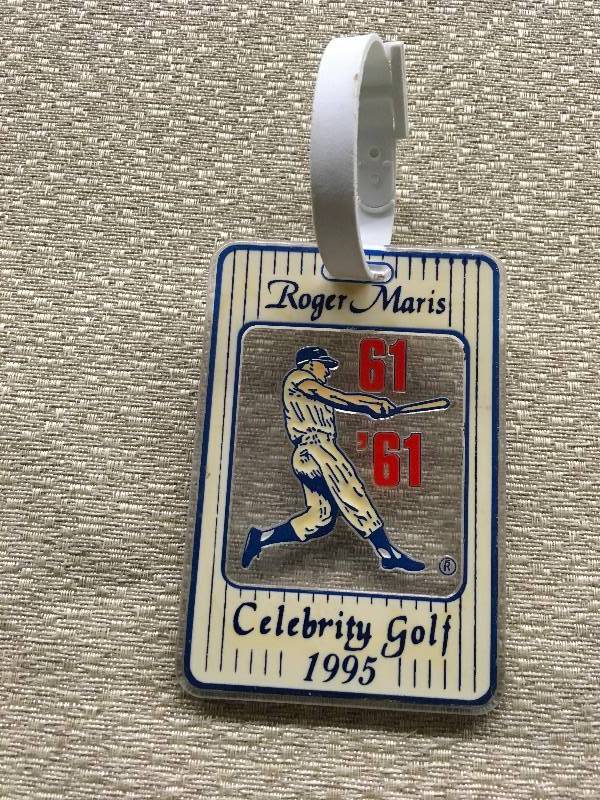 Roger Maris Celebrity Golf I.D. Card
