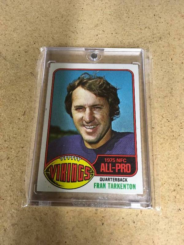 1976 Fran Tarkenton Card