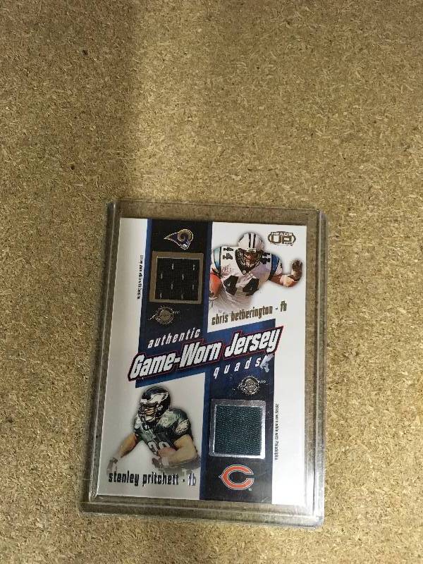 Game Worn Jersey Card