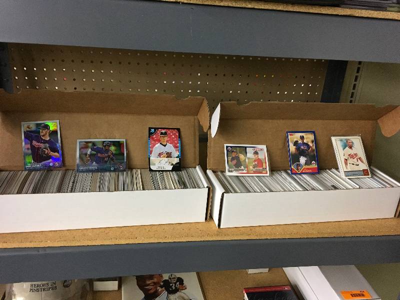 Two Random Minnesota Twins Card Boxes