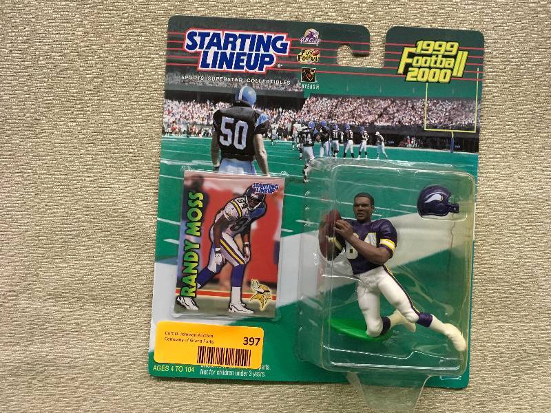 Starting Lineup Randy Moss Figurine & Card