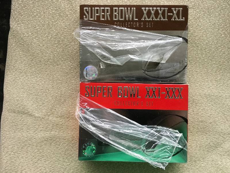 Super Bowl XXXI-XL & Super Bowl XXI-XXX DVD Box Sets