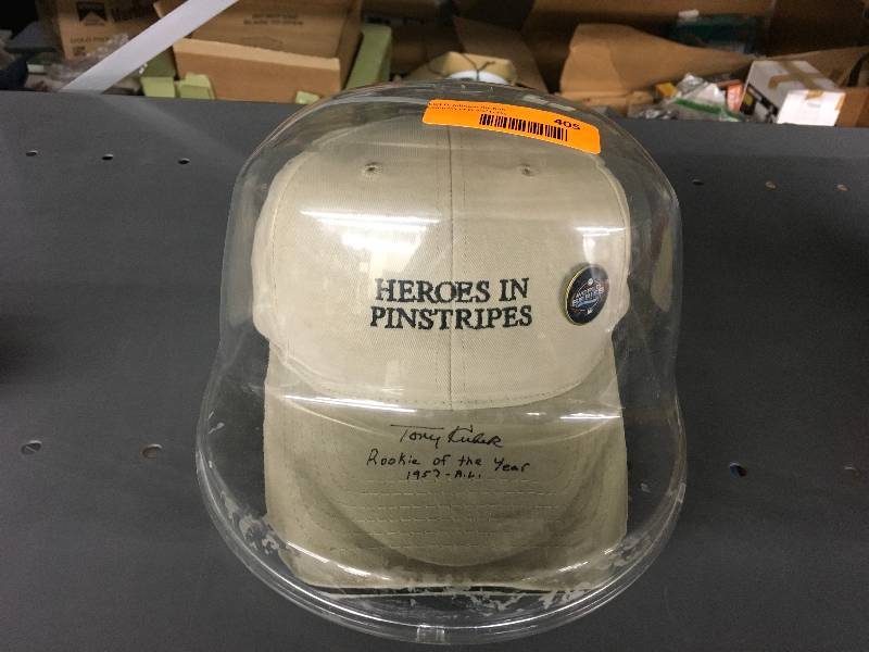 Heroes In Pinstripes Autographed Tony Kubek Hat