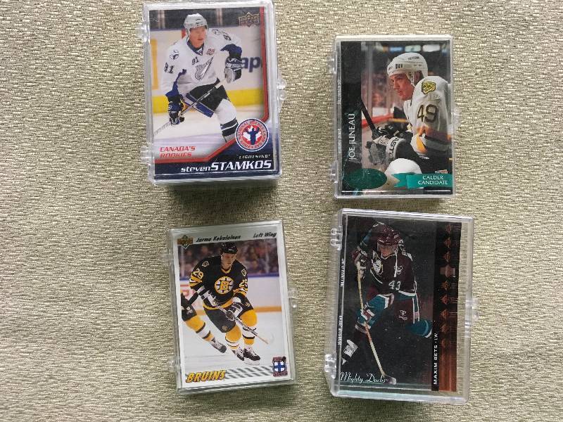 4 NHL Card Sets