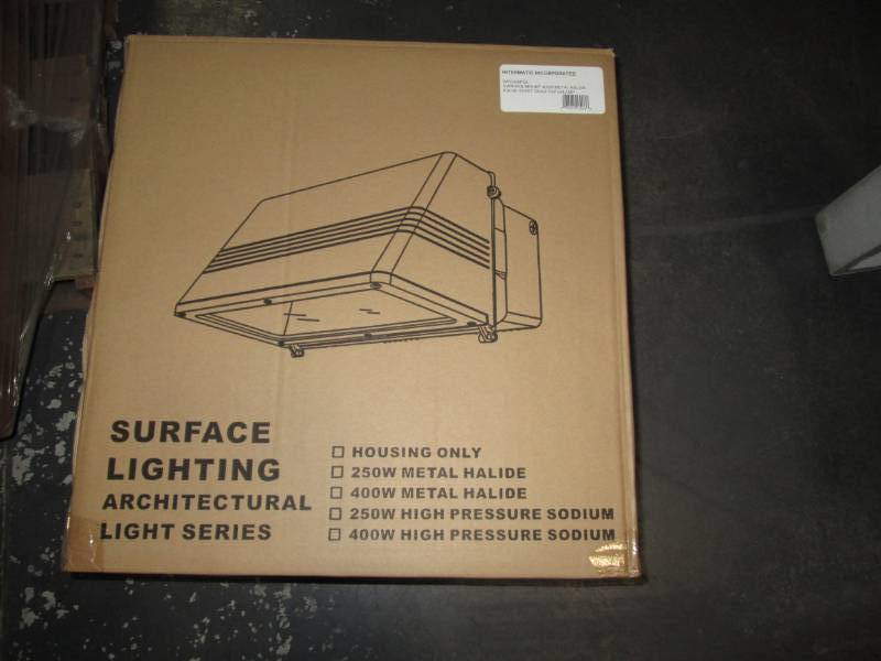 lot 64 image: Intermatic surface mount Metal Hali...