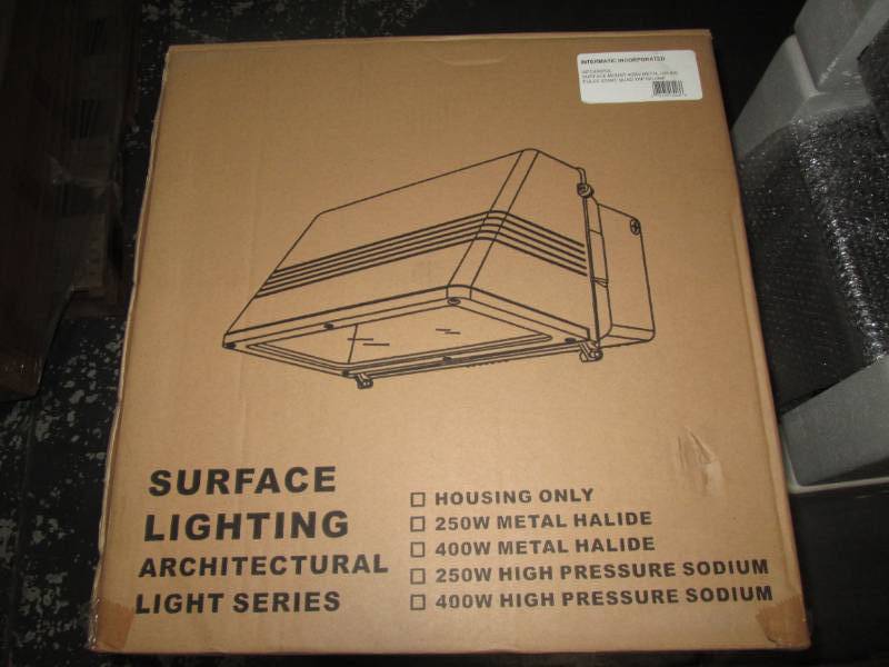 lot 71 image: Intermatic surface mount Metal Hali...