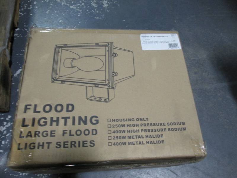 lot 76 image: Large Flood light, Intermatic Flood...