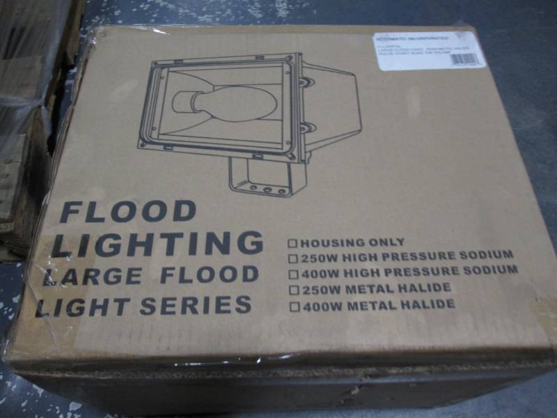 lot 78 image: Large Flood light, Intermatic Flood...