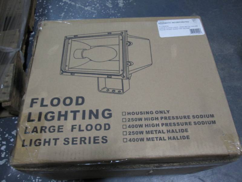 lot 79 image: Large Flood light, Intermatic Flood...