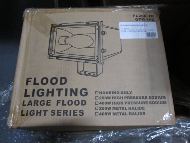 lot 118 image: Large Flood light, Intermatic Flood...