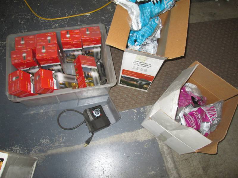 lot 119 image: Lot of Malibu landscape lighting...