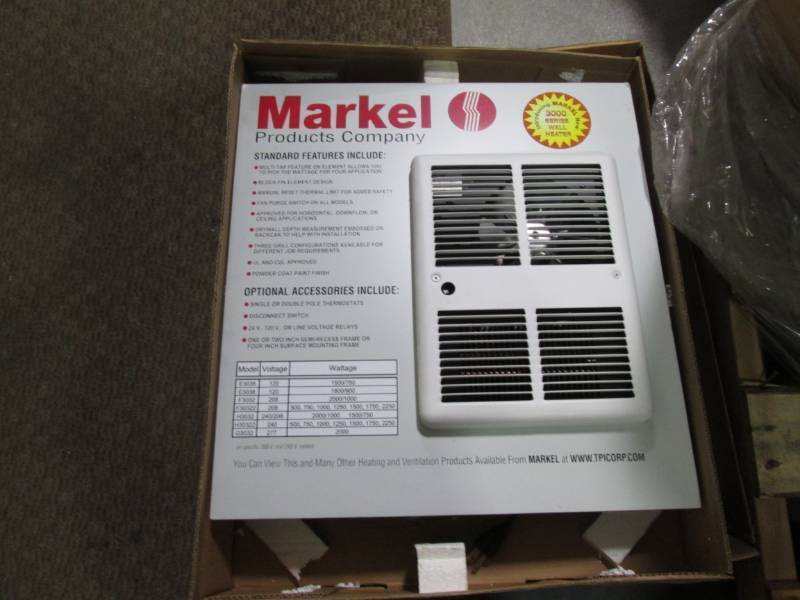 lot 41 image: Markel wall heater...