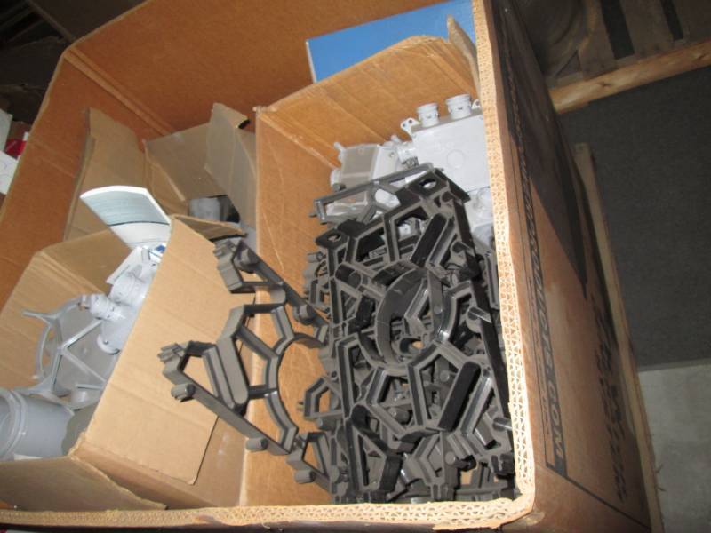 lot 135 image: Pallet of PVC connectors, fittings,...