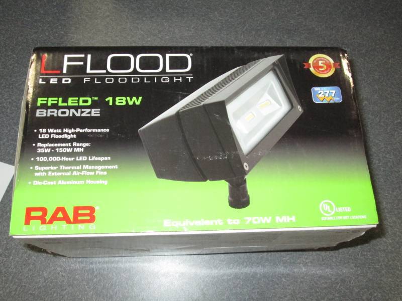 lot 146 image: LED floodlight...