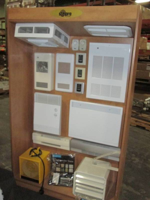 lot 148 image: Stelpro display with working units...