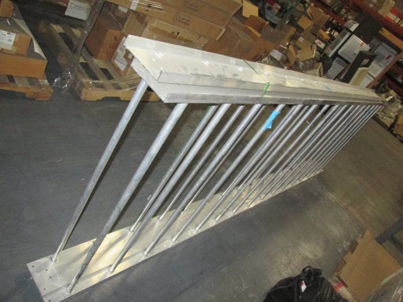 lot 152 image: 2 Aluminum cable and tubing support...