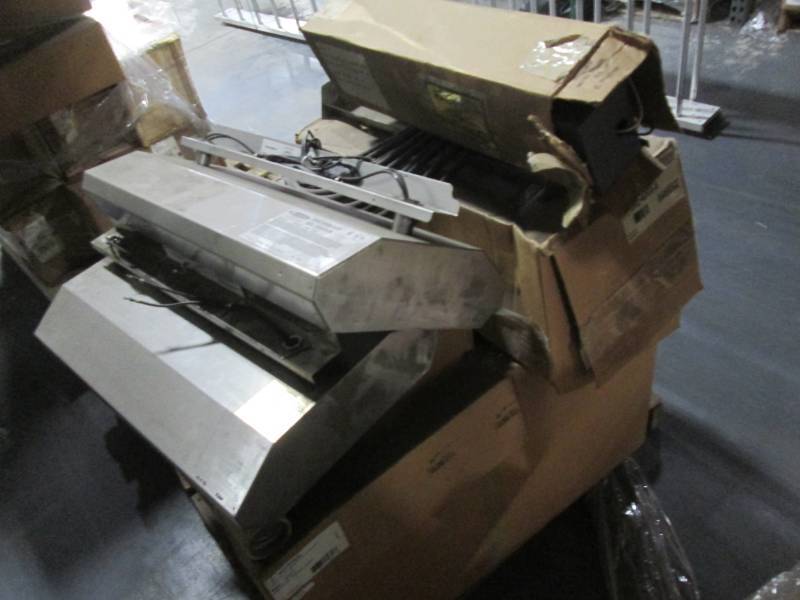 lot 155 image: Pallet of heater samples and demo m...