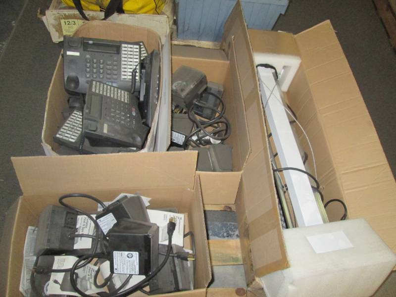 lot 192 image: Lot of timers, an LED shop light an...