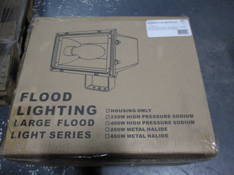 lot 84 image: Large Flood light, Intermatic Flood...
