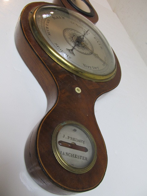 lot 58 image: Early Antique Banjo Barometer - Circa 1800