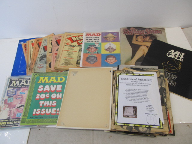 lot 170 image: Vintage 1960s BEATLES Scrapbook & Other Magazines etc.