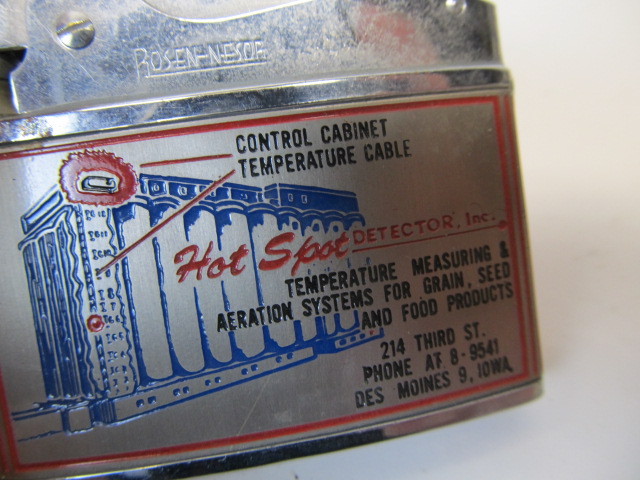 lot 210 image: Vintage Hot Spot Detector&nbspAdvertising Cigarette Lighter