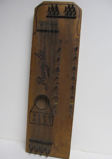 lot 183 image: Unique Shape Bangolin String Instrument