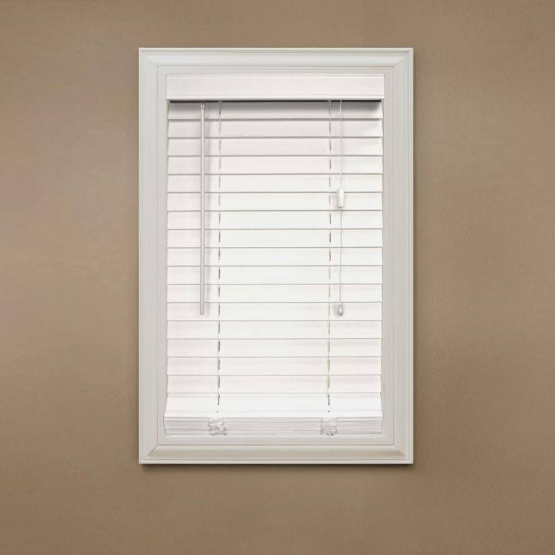 lot 89 image: 2 Cases (2 Blindscase) of Home Decorators Collection White 2 in. Faux Wood Blind - 30 in. W x 48 in. L 10793478107162