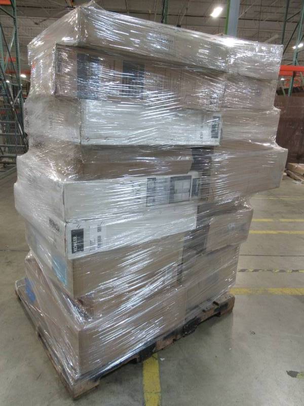 lot 70 image: WHOLESALE MIXED PALLET OF RETURNS - MEDICINE CABINETS