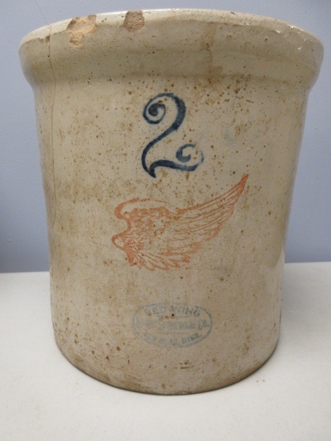 lot 331 image: RED WING CROCK #2