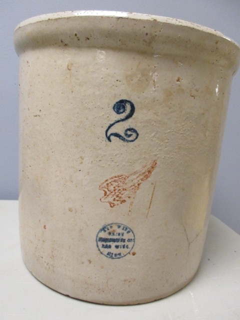 lot 332 image: RED WING CROCK #2
