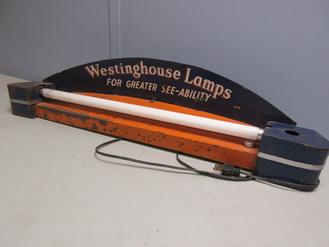 lot 344 image: WESTINGHOUSE LAMPS LIGHT UP SIGN