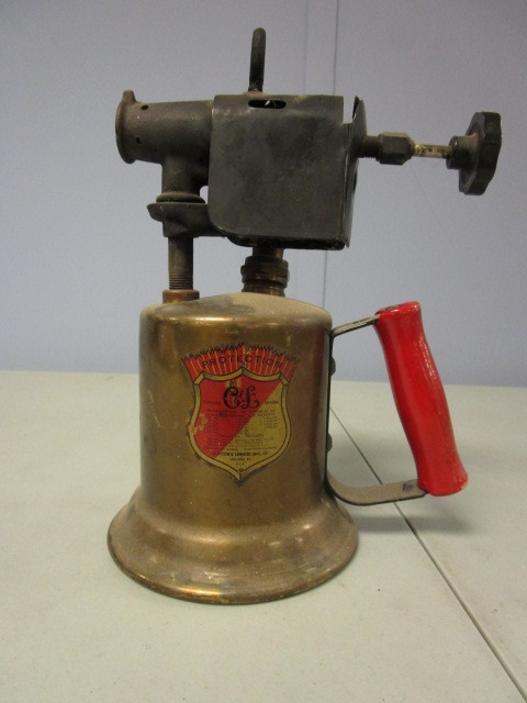 lot 364 image: VINTAGE CLAYTON & LAMBERT BLOW TORCH