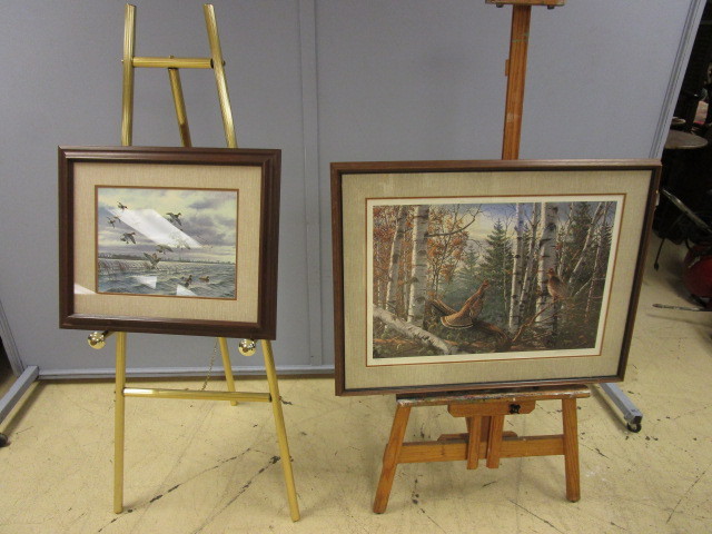 lot 431 image: TWO PRINTS BY DAVID A. MAASS, WOODLAND REPOSE AND UNTITLED