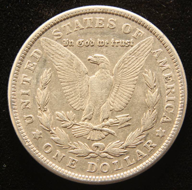 1921-S MORGAN SILVER DOLLAR