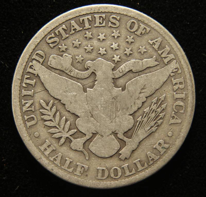 1907 BARBER HALF DOLLAR
