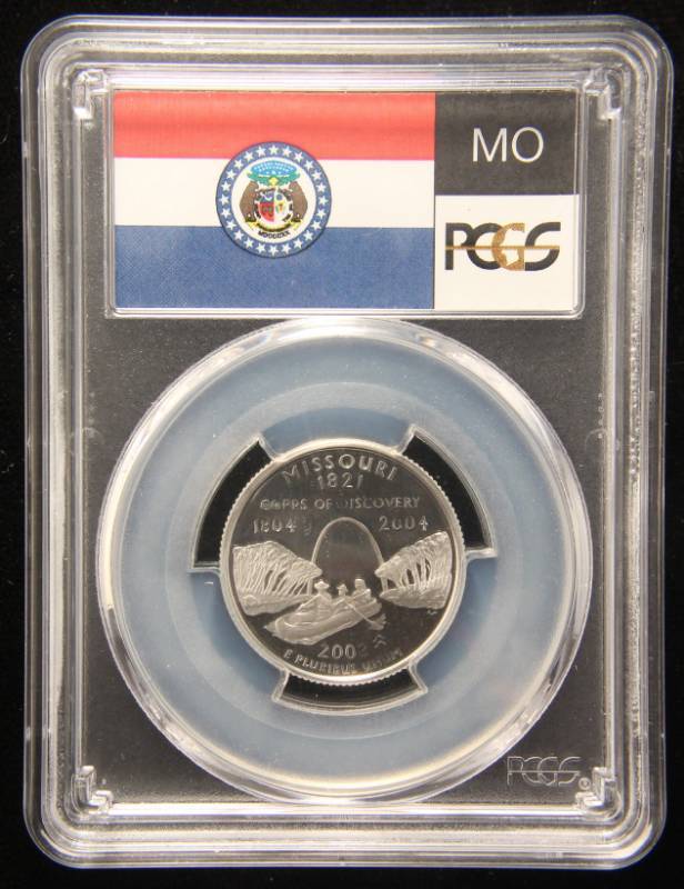 2003-S MISSOURI PROOF SILVER QUARTER PR69DCAM PCGS