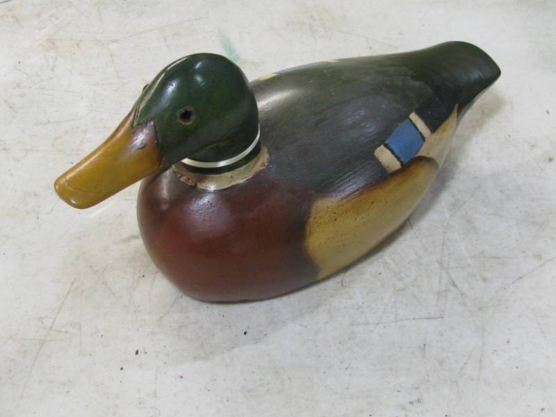 Hand Carved Duck Decoy