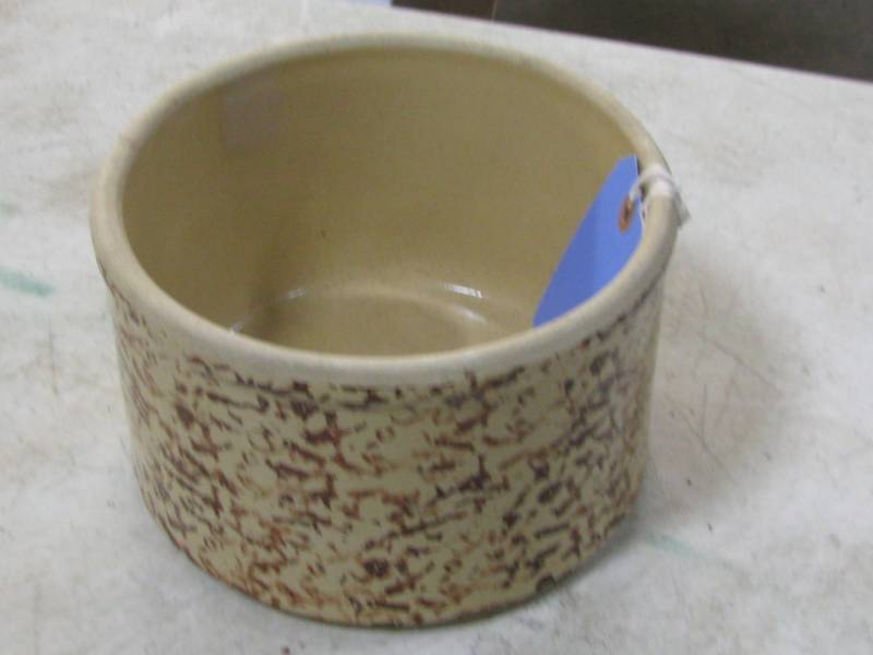 Sponge Ware Butter Crock