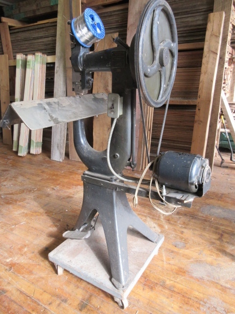 ANTIQUE WIRE BOOK STITCHER