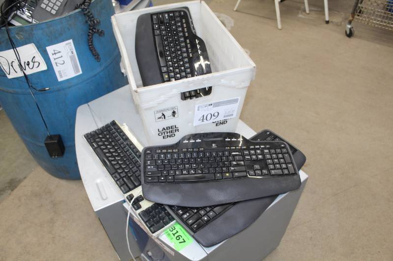 lot 409 image: Computer Keyboards