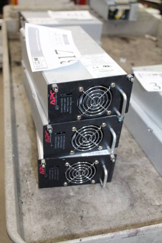 lot 317 image: APC GES501W48V0180 W920-0082 920-0082B DC Rectifier ACRD100-201 Power Supply 500W